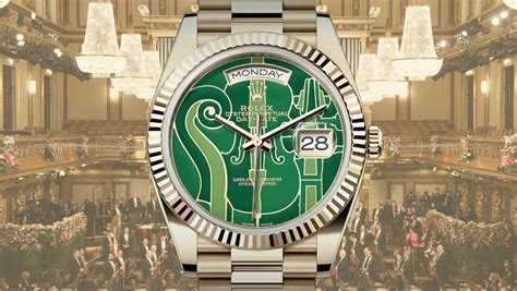 rolex philharmoniker|Rolex kicks off 2024 with a special edition Day.